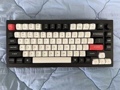 Keychron Q1 HE QMK Wireless Custom Keyboard SKU: Q1H-M1 Magnetic Nebula Switch - Image 1 of 4