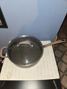 Circulon Premier Professional 5 Qt 11.5" Deep Saute Pan Skillet 3" Deep With Lid - Picture 1 of 4