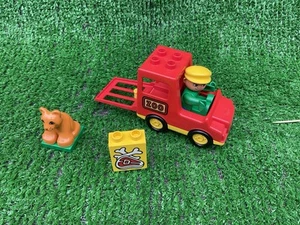 Vintage Lego Duplo Animal Transporter (Zoo Keeper) Set 2661 - Picture 1 of 7