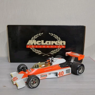 Modellino auto pressofuso Minichamps 1/18 McLaren Ford M23 1977 G. Villeneuve F1 - Immagine 1 di 4