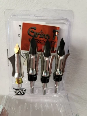 . Grim Reaper RazorTip cabezas anchas! 100 granos/3 hojas Foto 1 de 3