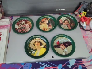 5 DRINK COCA COLA TABLE COASTERS  - Picture 1 of 11