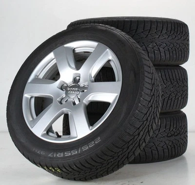 Audi A6 C7 4G Winterräder Nokian 17 Zoll Alufelgen Felgen 4G0601025L - Bild 1 von 4