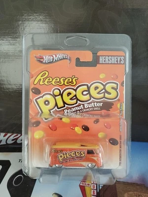 Hot Wheels 2012 Nostalgia Hershey's Volkswagen Micro Bus Reese's Pieces - Image 1 of 4