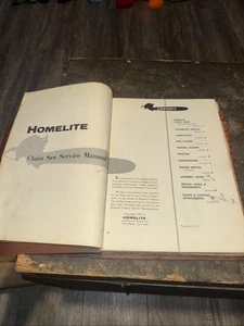 Manuale concessionario homelite vintage anni '80 - motoseghe, decespugliatori e altri ricambi - Foto 1 di 8