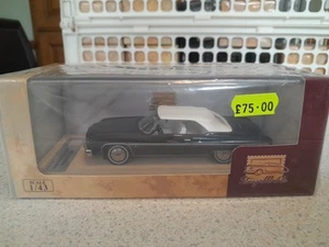 GLM Stamp Models Chevrolet Caprice Convertible 1975 metal Black 1:43 Mib - Imagen 1 de 8