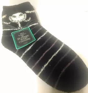 2 pairs Disney Tim Burton’s The Nightmare Before Christmas Women Crew Socks 9-11 - Picture 1 of 5