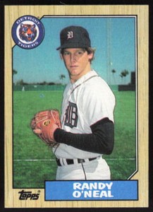 1987 Topps   Randy O'Neal #196 Detroit Tigers