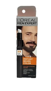 L’Oreal Men Expert Instant Temporary Beard Color, Beard Filler #03 Dark Brown - Picture 1 of 1
