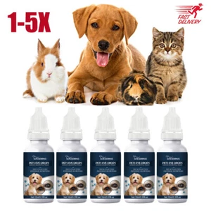 Eye Drops for Pets Bacterial, Viral and Fungal & Infections Dog Cat Treatment ~ - Picture 1 of 14