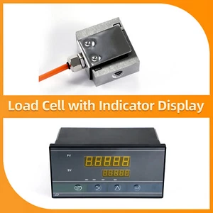 Digital Force Gauge with S type Load Cell Sensor Test Force Weight Pressure - Picture 1 of 71