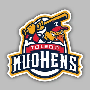 Pegatina/calcomanía de vinilo Toledo Bard Hens - béisbol MiLB - ligas menores - triple A - Imagen 1 de 2