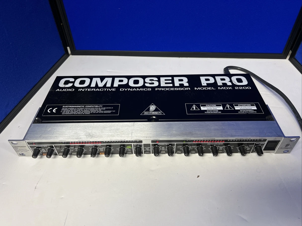 Behringer Composer Pro Mdx2200 for sale | eBay
