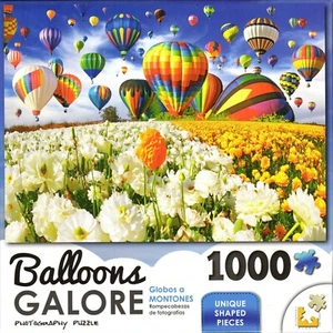 Rompecabezas Globos en abundancia 1000 piezas - Globo Flower Field - Imagen 1 de 1