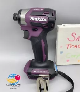 MAKITA TD173DZAP Impact Driver Purple Select 18V 1/4" Brushless Tool Only NEW - Picture 1 of 13