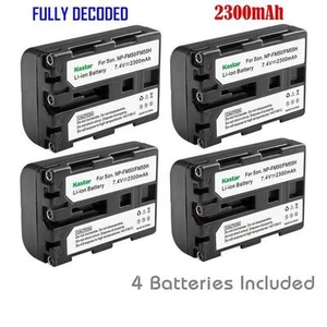 Kastar NP-FM50 Battery for Sony DCR-TRV50 TRV60 TRV70 TRV75 TRV80 TRV116 TRV118 - Picture 1 of 13