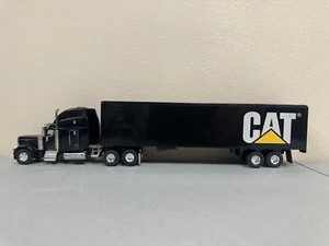 Norscot 1/64 Peterbilt 379 Semi Caterpillar Cat Logo Black  - Picture 1 of 7