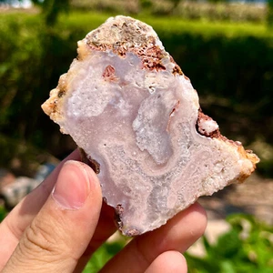 84G Natural Snowflake Cherry Blossom agate Madagascar Reiki Healing Stone - Picture 1 of 10