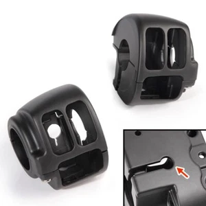 KiWAV Black Aluminum switch Cover Kit for 2014 Harley Fat Bob FXDF - Picture 1 of 8