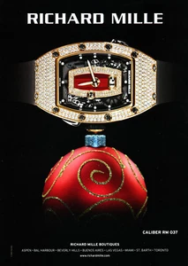 RICHARD MILLE WATCH MAGAZINE promo ad #13 2018 "NOT A WATCH" - Picture 1 of 2