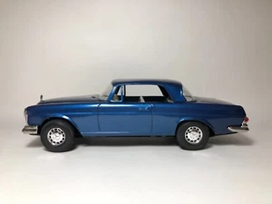 ICHIKO Tin MERCEDES BENZ 250SE COUPE Blue Friction Powered - Picture 1 of 23