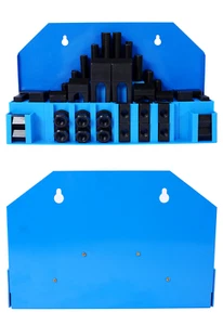 58 Pc 5/8" T-Slot Clamping Kit Bridgeport Mill Set 1/2-13 Stud Mill Machinist - Imagen 1 de 15