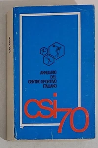 68345 Annuario del Centro Sportivo Italiano - CSI 70 - Picture 1 of 3
