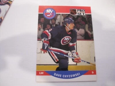 1990-91 NHL Pro Set - #483 Dave Chyzowski - Image 1 of 2