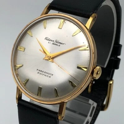 OH serviced,  Vintage 1961 Citizen Homer Hand-winding 21J C.G.P. Japan #1706 - image 1 of 4