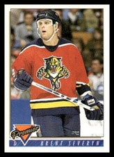 1993  Topps Premier #392 RC Brent Severyn Florida Panthers Hockey card