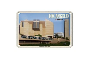 Blechschild 18 x 12 cm Reise Schild: Los Angeles Cathedral  Our Lady of Angels - Picture 1 of 2