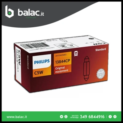 PHILIPS 13844CP C5W 24V - Immagine 1 di 3
