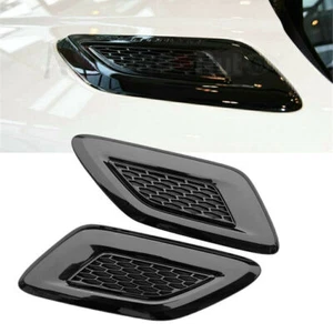 2Pcs Front Side Air Hood Vent Trims Cover For Range Rover Sport 2014-2017 2016 - Picture 1 of 7