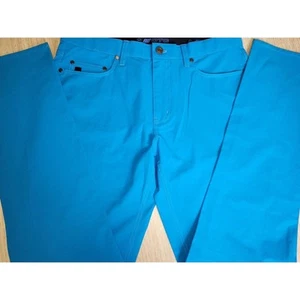 New Womens sz 12 bright blue vineyard vines on the go pants cobalt blue bright - Picture 1 of 6