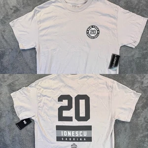 New York Liberty Shirt Adult Large WNBA Basketball Sabrina Ionescu 20 KUR8TED - Picture 1 of 10