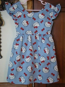 Hello Kitty dress girls by Sanrio size 4 church school EUC - Picture 1 of 3