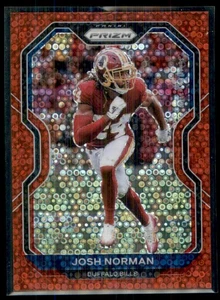 2020 Panini Prizm Orange Ice Josh Norman Buffalo Bills #8 - Picture 1 of 2