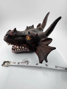 Caucho Cabeza de Dragón relleno Hecho de goma o silicona. 5 pulgadas - Imagen 1 de 9