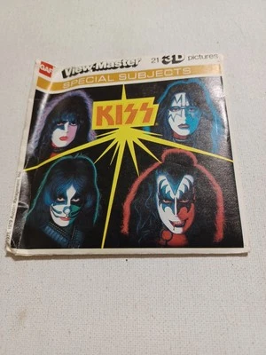 Vintage KISS Rock Music Band Special View Master 3 Reels Packet *RARE* - Image 1 of 3