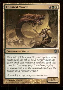 MTG - Enlisted Wurm Alara Reborn #68 Uncommon LP - Picture 1 of 2