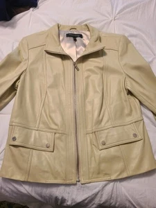 Anne Klein Leather Jacket - Picture 1 of 10