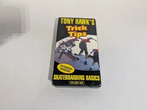 Tony Hawk’s Trick Tips Skateboarding Basics Extended Edition VHS - Picture 1 of 5