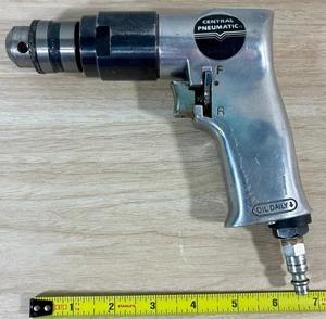 Central Pneumatic 3/8 Inch Reversible Drill Model 35229 Working (G) - Picture 1 of 5