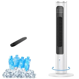 Windowless Portable Air Conditioners, 37.3’’ Evaporative Air Cooler - Picture 1 of 9