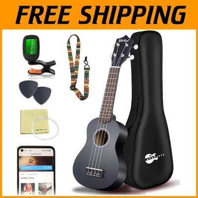 21" Soprano Ukulele Beginner Pack - Online Lessons Included - Image 1 of 4