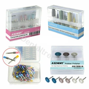 Dental Slow Speed Handpiece Diamond Burs Cups Composite Polishing Kit Azdent - Picture 1 of 39