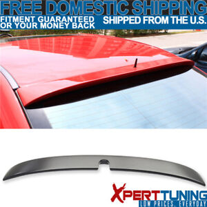 Fit For 2001-2007 Benz C-Class W203 4Dr L Unpainted ABS Roof Spoiler