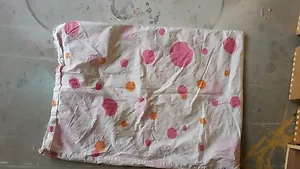 Pottery Barn Kids "Orange/Pink Dots" Standard Pillowcase - Picture 1 of 3