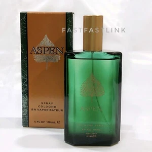 ASPEN COLOGNE BY COTY 118ml COLOGNE SPRAY MENS PERFUME…NEW + GENUINE - Picture 1 of 4
