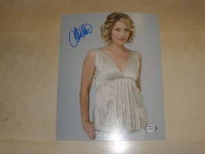 CHRISTINA APPLEGATE IP Autograph Auto 8X10 Photo Photograph PSA White Dress Top - Picture 1 of 1